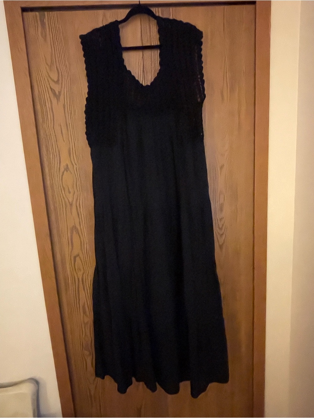 Crochet top Maxi Dress
